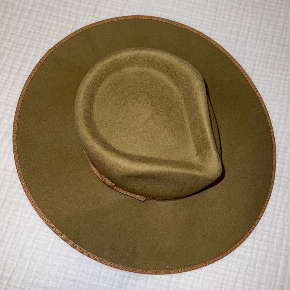 SOLD - Lack of Color Teak Rancher Wool Felt Fedora Hat - Picture 3 of 16